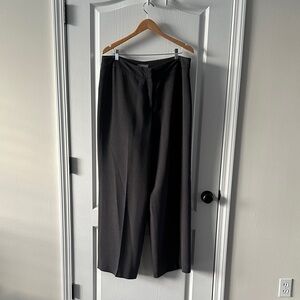 Kate Hill Elegant Black Womens Dress Pants